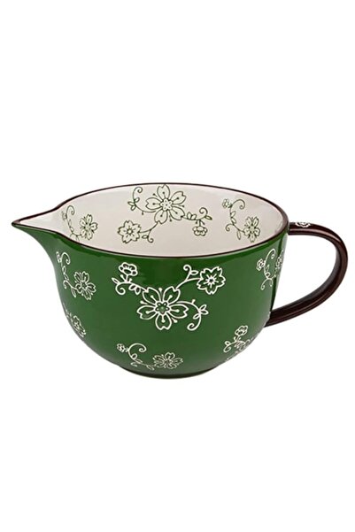 Generic Gaolinci Cherry Blossom Pattern Kitchen Ceramic Mixing Bowl, 1 Quart ...