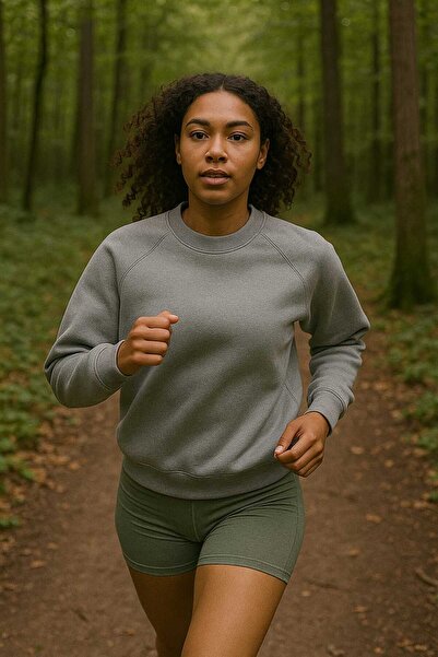 pi fashion سويت شيرت 3 خيوط نقطية