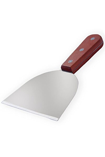Generic Stainless Steel Slant Grill Griddle Spatula Sc Diner Flat Straight Bl...