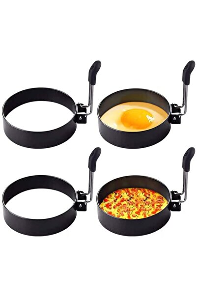 Generic 4 Pack Eggs Rings,Stainless Steel Round Breakfast Mold Tool Cooking,R...
