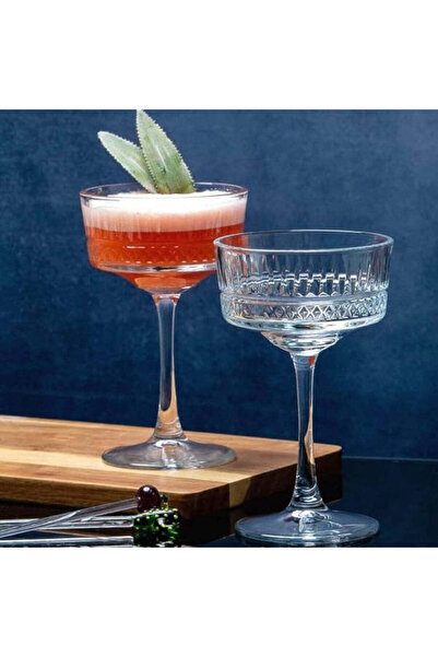 dealshopromania Set de 4 pahare de șampanie Elysia 280 ml