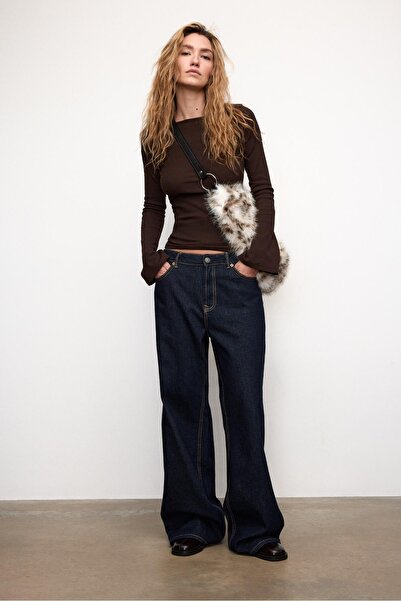 Stradivarius Basic Kloş Kollu Tişört