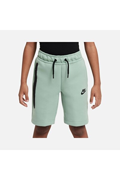 Nike Sportswear Tech Fleece Unisex - Zip Pocket Relaxed Fit - Kids Shorts Fd3289