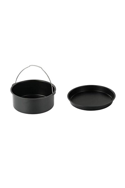 Generic 2pcs/set Universal Air Fryer Accessory set Steel Pizza Pan Baking Cak...