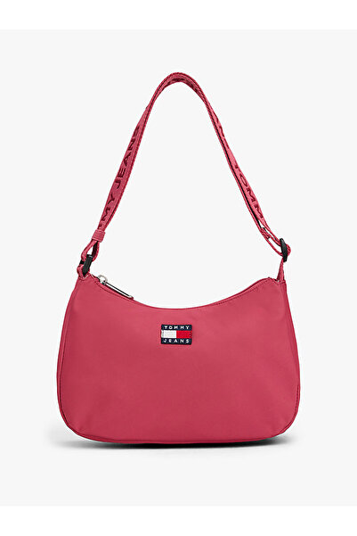 Tommy Hilfiger TJW Klasik Günlük Omuz Kadın Mor Omuz Çantası AW0AW17888VLN