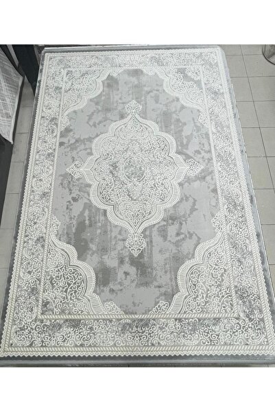 Kraft % 100 Akrilik sık dokuma +12 hav yükseklikte Gri halı