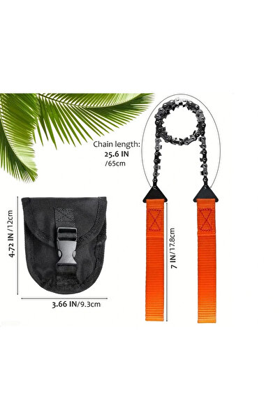 Epilons منشار سلسلة يدوي صغير محمول