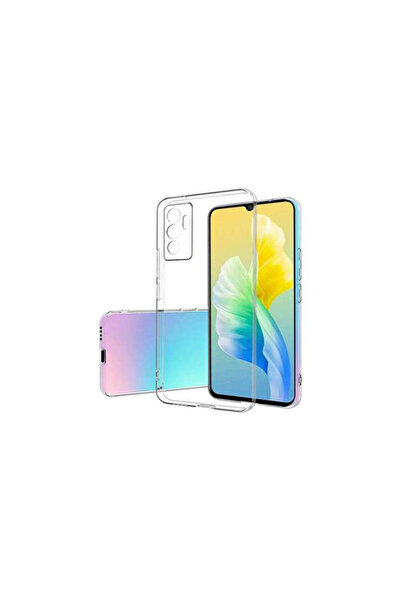 Hatreds Vivo V23 5G İçin Uyumlu Darbe Emici Yumuşak Ultra İnce Sararmaz Şeffa...