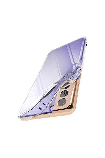 Hatreds Samsung Galaxy S21 Plus İçin Uyumlu Darbe Emici Yumuşak Ultra İnce Sa...