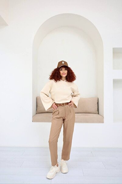 Chef d'atelier Women's Self-Belt Trousers