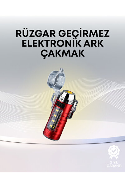 Genel Markalar USB Şarjlı Suya Dayanıklı Elektrikli Çakmak