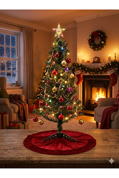 TOPNET Yılbaşı Ağacı / Dekoratif Ağaç / Yeni Yıl Ağacı / 90cm Ağaç / Noel Ağa...