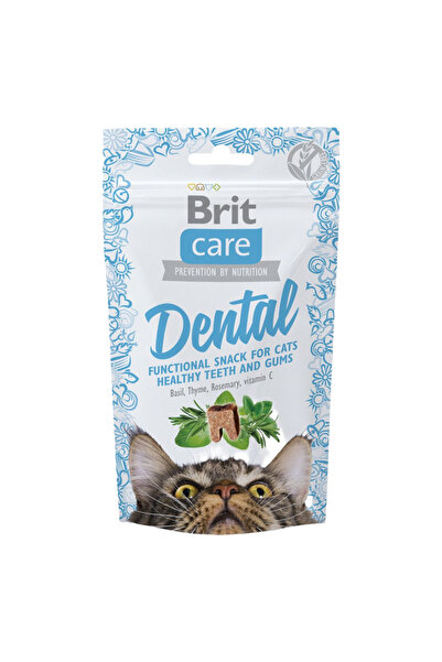 Brit Care Dental Diş Sağlığı için Tahılsız Kedi Ödül Maması 50gr