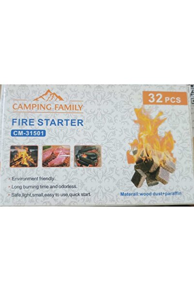 CAMPING FAMILY 32 Pieces Fire Starter