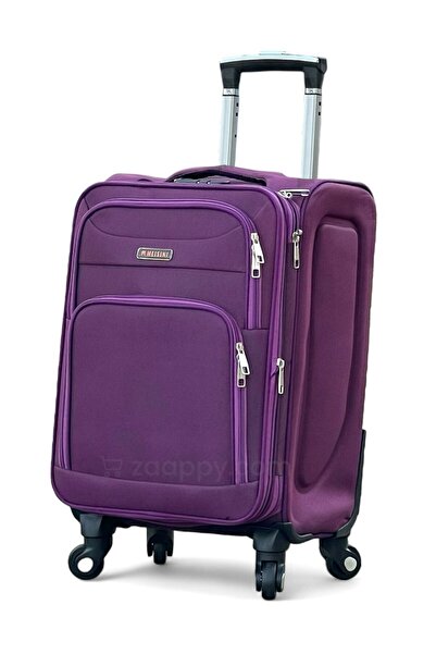 ZAAPPY Soft Material 20 Inch(7-10kg) Luggage Lightweight, Secured Lock, 4 Spinner Wheels, Expandable