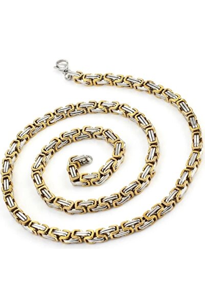 tuba tesbih gümüş Kral zincir 316L paslanmaz Çelik Zincir Erkek Kolye