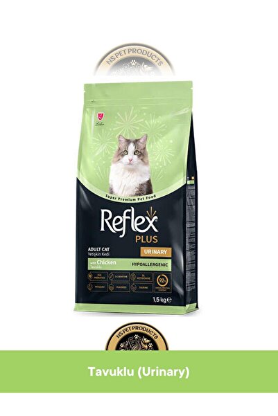Reflex Plus Hypoallergenic Urinary - Üriner Sistem Destekleyici Tavuklu Yetiş...