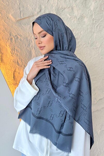 Şulemoda Giyim Organic Cotton Shawl Indigo