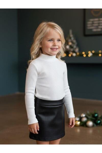 Zekids Girl's Cotton Corded Fabric Half Fisherman Blouse