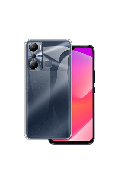 Hatreds İnfinix Hot 20i İçin Uyumlu Darbe Emici Yumuşak Ultra İnce Sararmaz Ş...