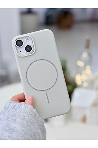 Go Aksesuar Iphone 15 - 14 - 13 Uyumlu MAGSAFE Özellikli Parmak İzi Bırakmaz ...
