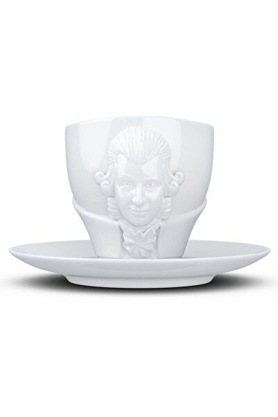TASSEN Yetenek fincanı ''Wolfgang Amadeus Mozart'' beyaz, 260 ml
