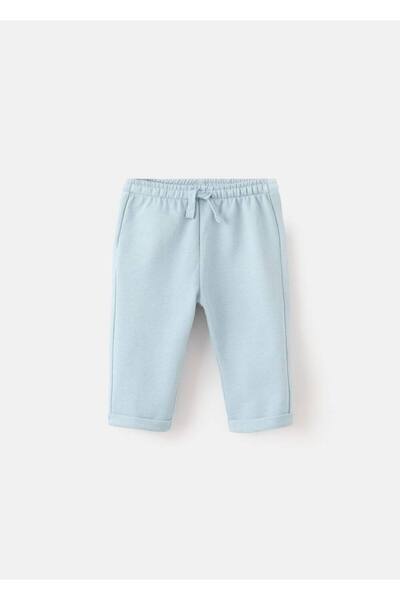 MANGO Baby İpli pamuklu jogger