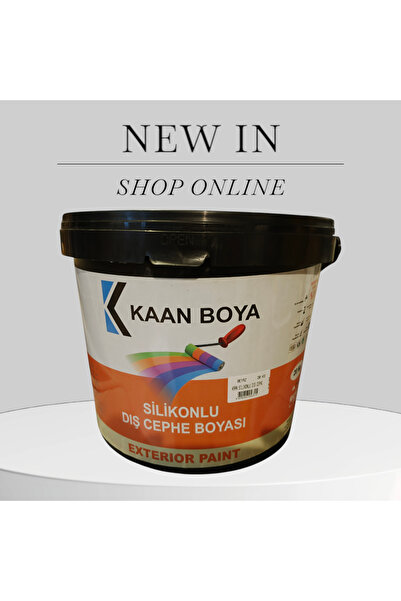 Kaan Silikonlu Dış Cephe Boyası 3 kg Beyaz