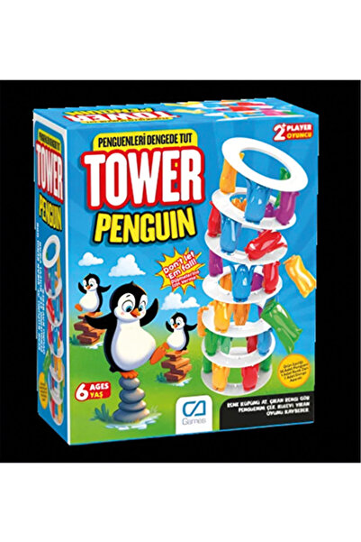 Penguen Tower Boxed Game Ca Games