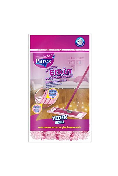 Parex Set 3 x Rezerva pentru Mop Plat Parex, Microfibra