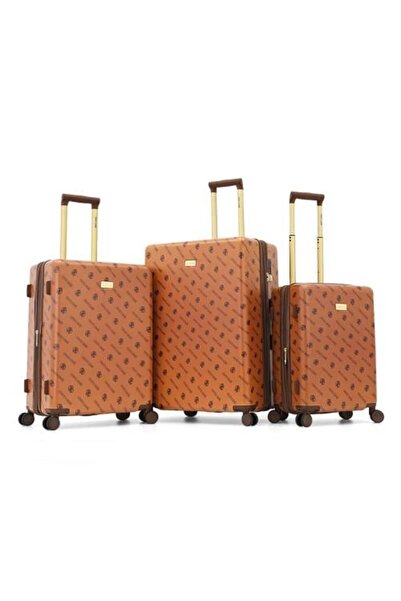 Roberto Cavalli 3-Piece Hardshell Luggage Set with Spinner Wheels