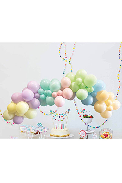 MATMEL Balonevi Macaron Balloon Decoration Set 70's