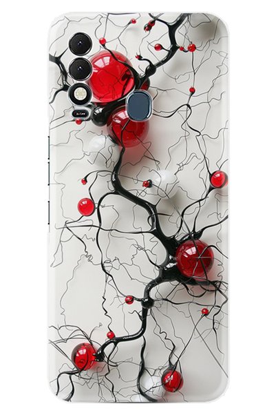 TECNO Spark 8t Case Patterned Printed High Protection Efex Series Cover Stk-....