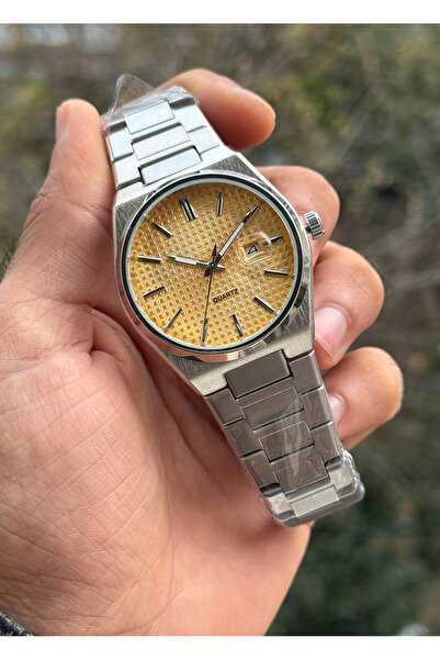 Tulpar ساعة يد رجالية من الفولاذ ذات إصدار محدود للموسم الجديد مع وظيفة التقويم