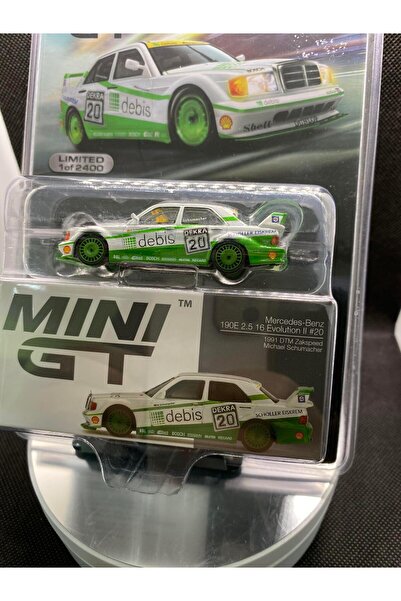 mini gt Mersedes 190E 2.5 Michael Schumacher