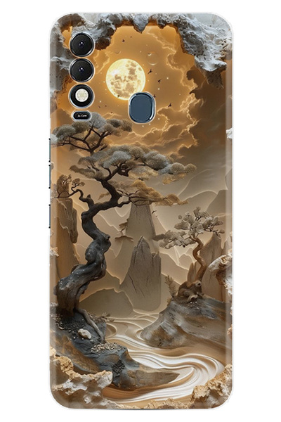 TECNO Spark 8t Case Patterned Printed High Protection Efex Series Cover Stk-....