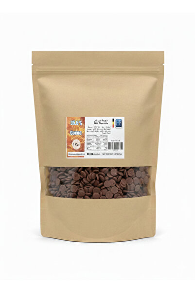 HF Belgian milk chocolate, small pieces, 1 kg, cocoa content 35.5%