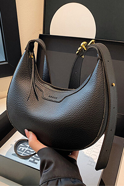 Louis Vettriano حقيبة كتف هلالية، حقيبة يد تُحمل تحت الإبط، حقيبة كتف بحزام ق...