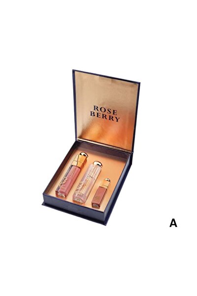 roseberry كومبو ليب الشفاه| طقم شفاه 3 قطع ليب كومبو –درجة A