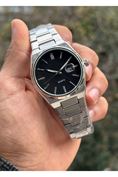 Tulpar ساعة يد رجالية من الفولاذ ذات إصدار محدود للموسم الجديد مع وظيفة التقويم