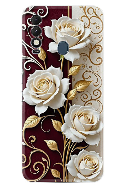 TECNO غطاء حماية Spark 8T منقوش مطبوع غطاء عالي الحماية من سلسلة Efex stk-.10...