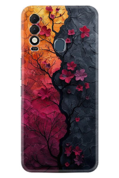 TECNO Spark 8t Case Patterned Printed High Protection Efex Series Cover Stk-....