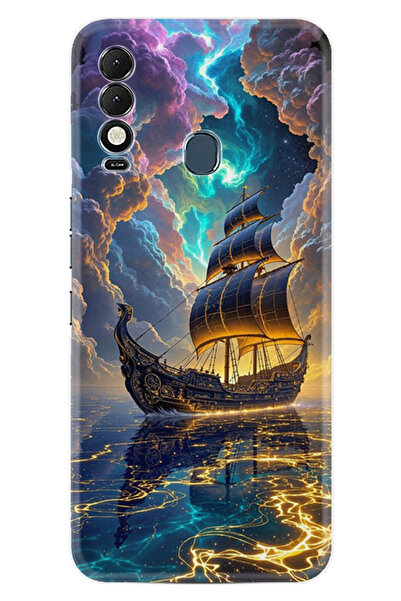 TECNO Spark 8t Case Patterned Printed High Protection Efex Series Cover Stk-....