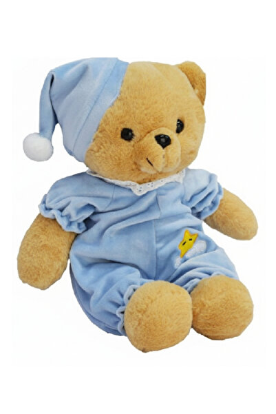 Flower Toys Uykucu Uyku Arkadaşı Peluş Pijamalı Ayıcık Kız Erkek Çocuk Oyun U...