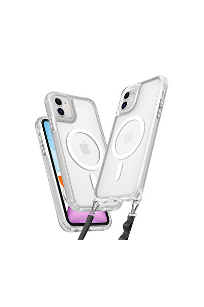 NewFace iPhone 11 Case Enka Magsafe Silicone Case - Transparent