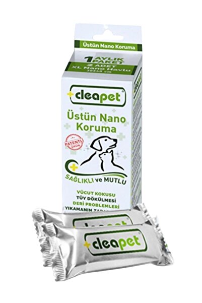 Cleapet Kedi Koku Giderici Deri Ve Tüy Bakım Havlusu 2li Paket