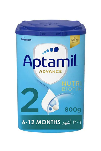 Aptamil Advance 2 Infant Formula Milk From 6- 12 Months, Easy To Use Pack, 800g