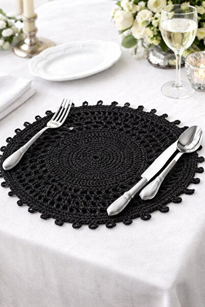 TOM COMPANY Siyah Kağıt İp Supla-Amerikan Servis-2'li (36 cm)