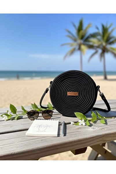 MTG JÜT TASARIM Davul Model Jüt Omuz Çantası - Şık Günlük Kullanım