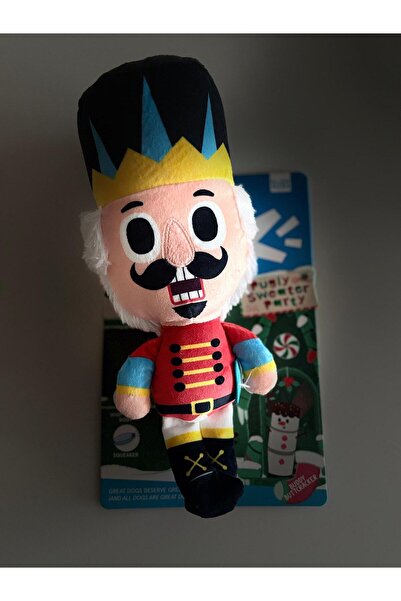 BARK Yılbaşı Nutcracker Köpek Oyuncağı - Sesli Peluş